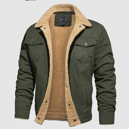 Blouson en cuir style aviateur élégant