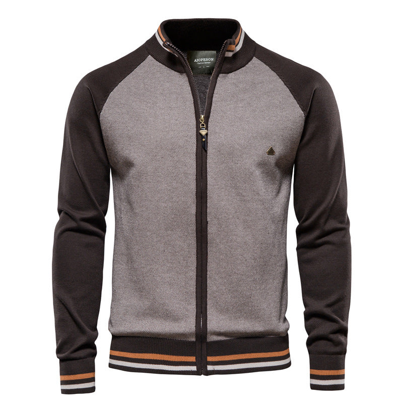 Gilet en maille chaud et élégant pour homme