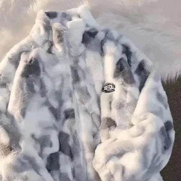 Robe d'hiver chaude à manches longues et col montant
