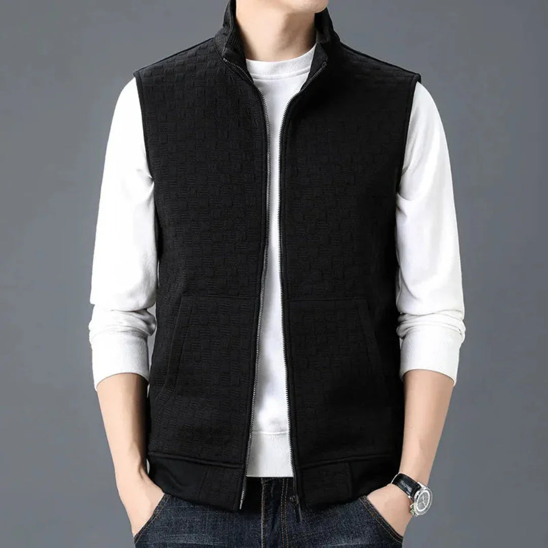 Gilet en polaire douce en coton pour femme