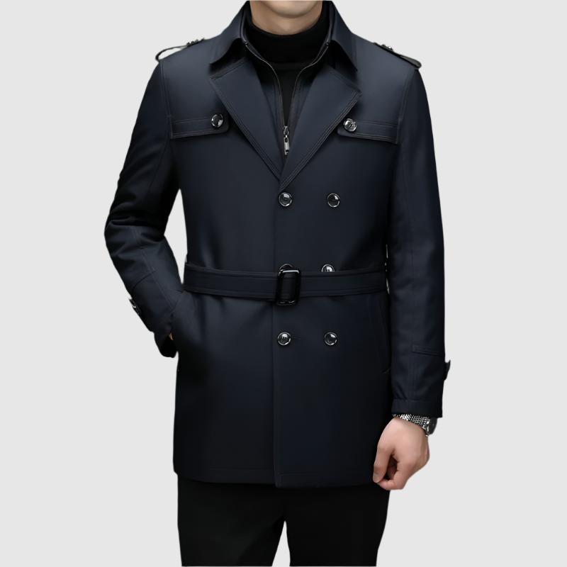 Coupe-vent double boutonnage stylé Veneti