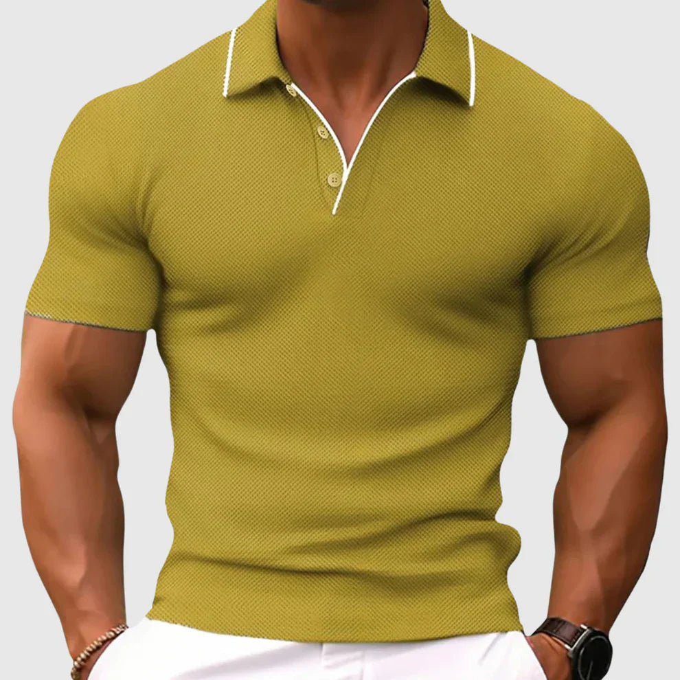 Polo slim fit homme