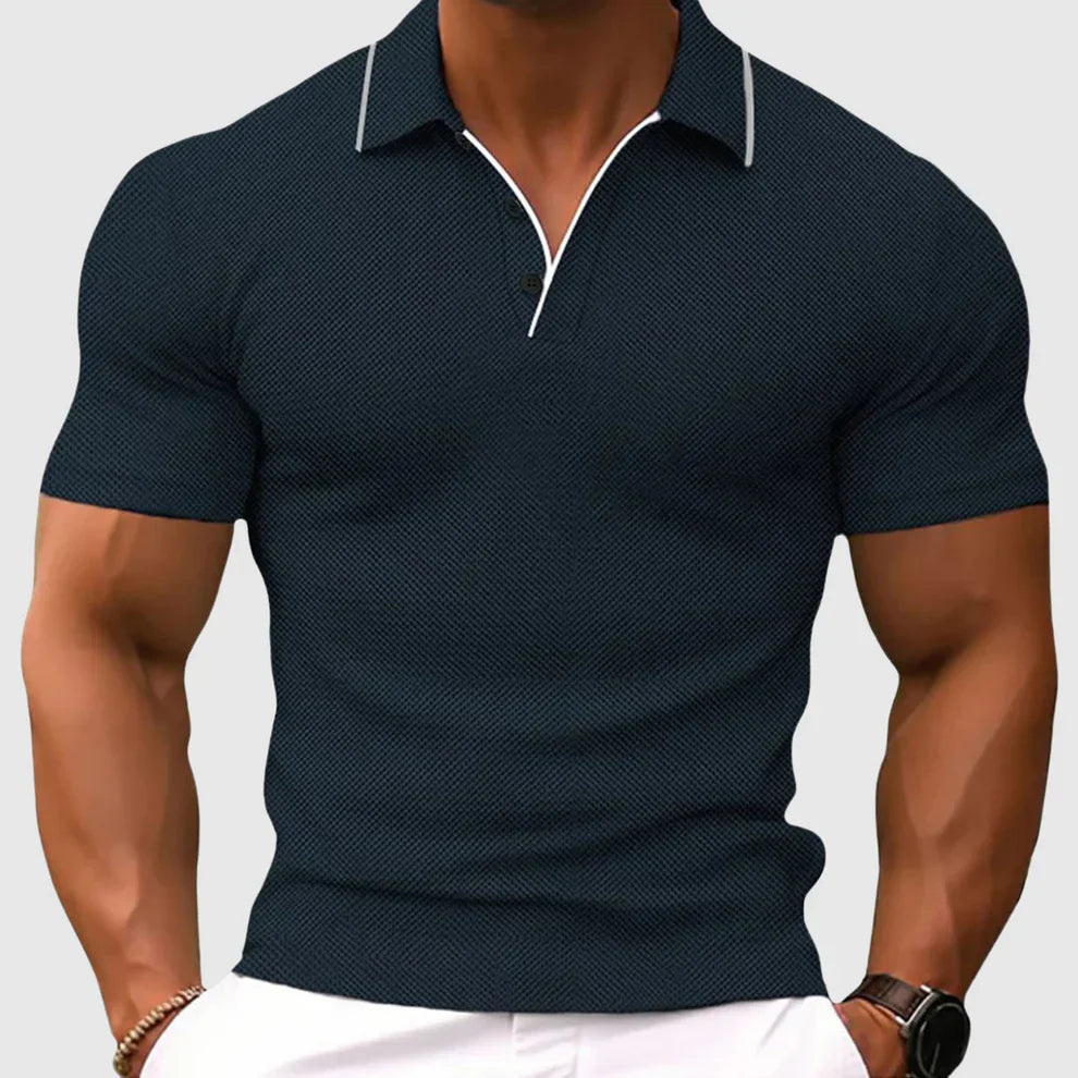 Polo slim fit homme