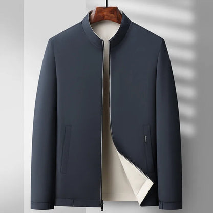 Blouson aviateur élégant Fermeture éclair Design classique