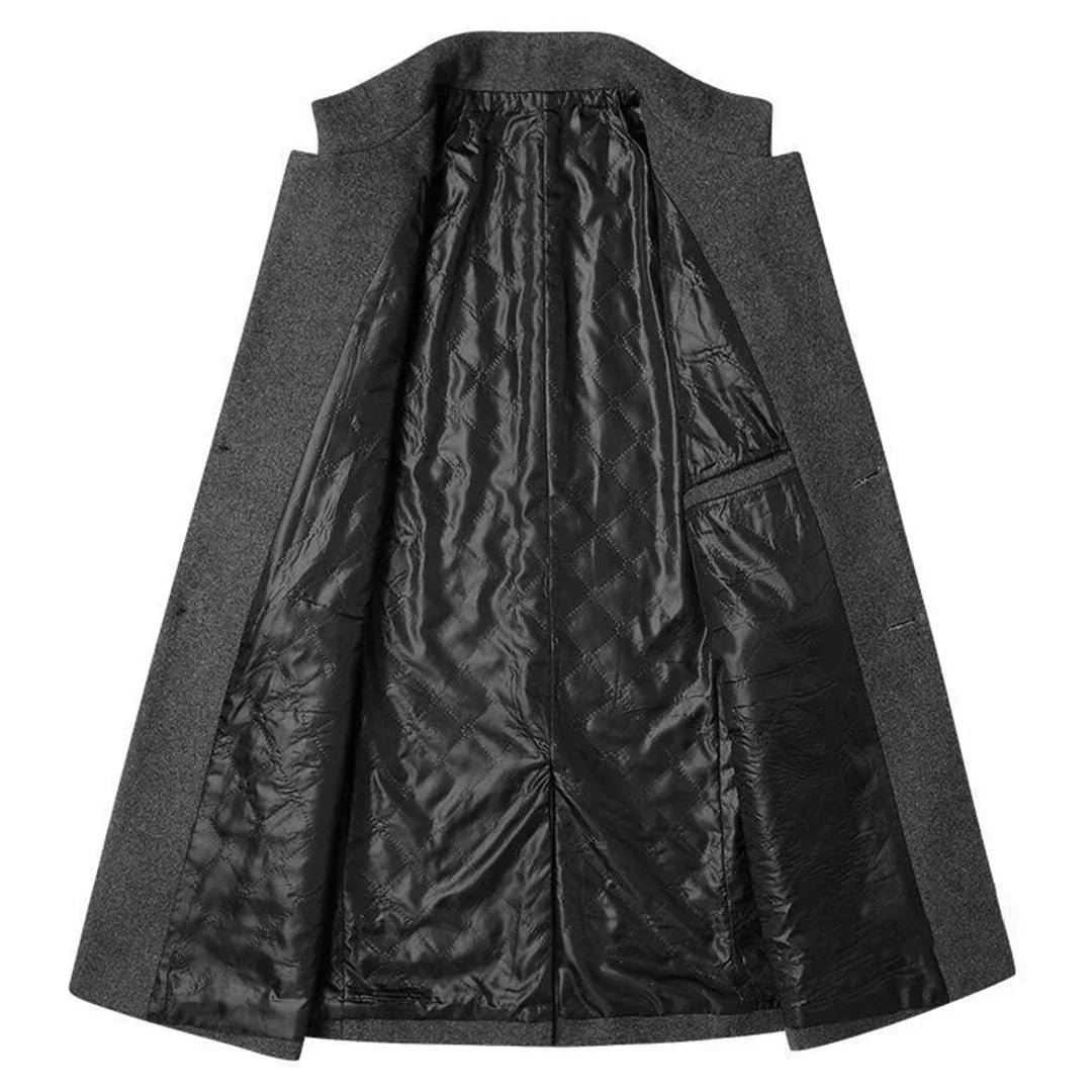 Herren Wollparka Warm Elegant - IdealeKleiden
