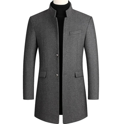 Parka en laine chaud et élégant pour homme
