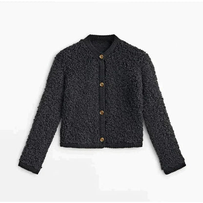 Gilet Teddy femme manches longues à lacets