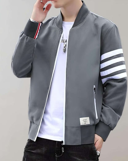 Veste d'uniforme décontractée à col montant