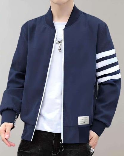 Veste d'uniforme décontractée à col montant