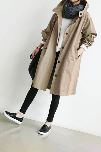 Trench-coat femme grandes tailles élégant chic
