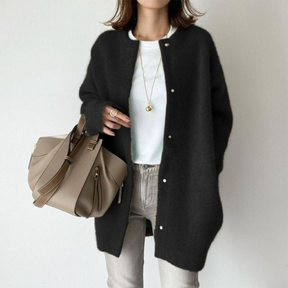 Cardigan femme doux en laine de luxe
