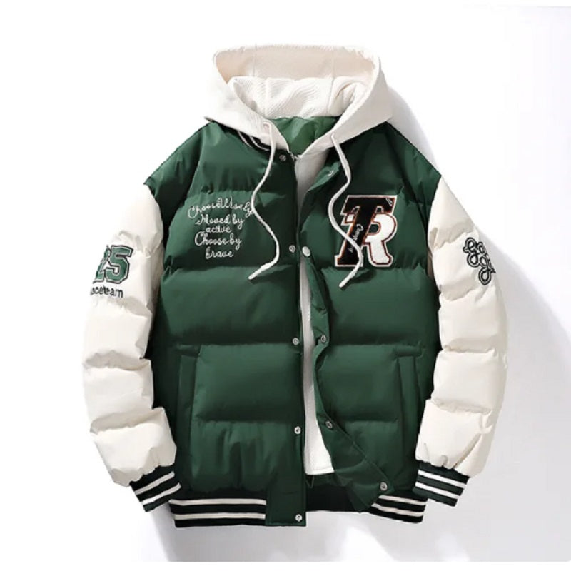 Veste universitaire homme chaude hiver