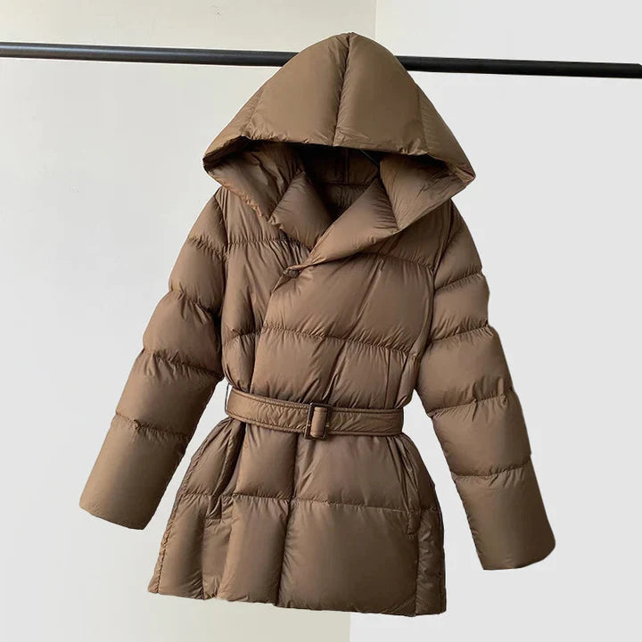 Doudoune femme chaude à capuche élégante