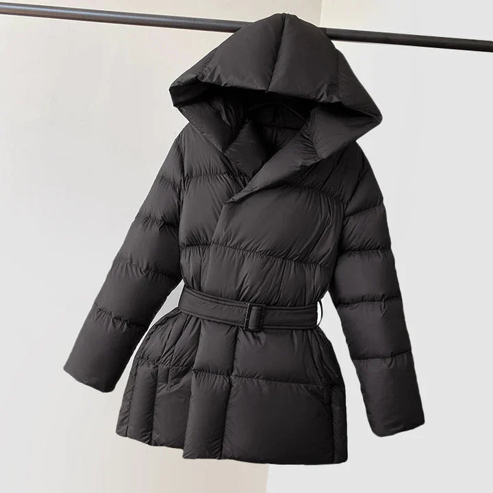 Doudoune femme chaude à capuche élégante