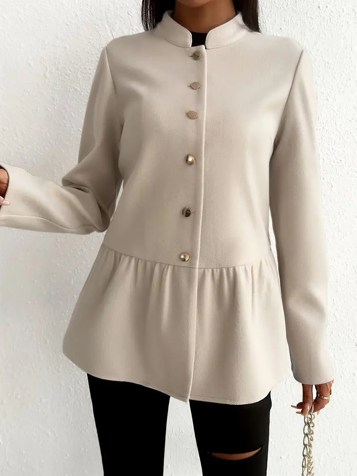 Herbst Langarmhemd Elegant Modern Damen - IdealeKleiden