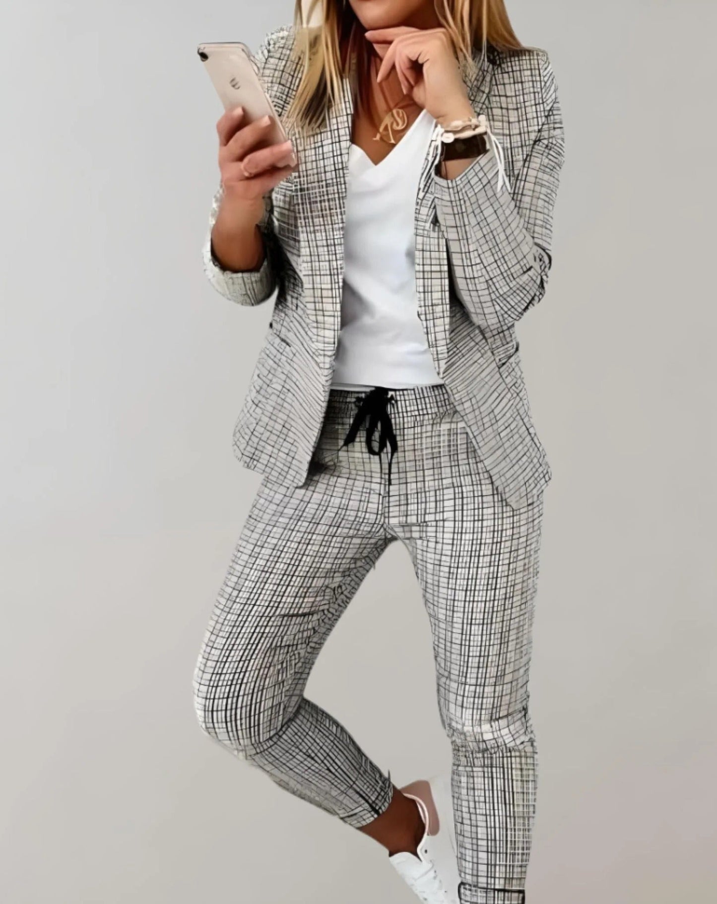 Tailleur Femme Élégant Röder Rouge