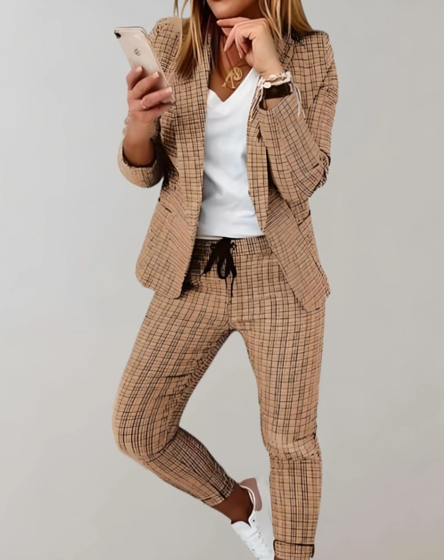 Tailleur Femme Élégant Röder Rouge
