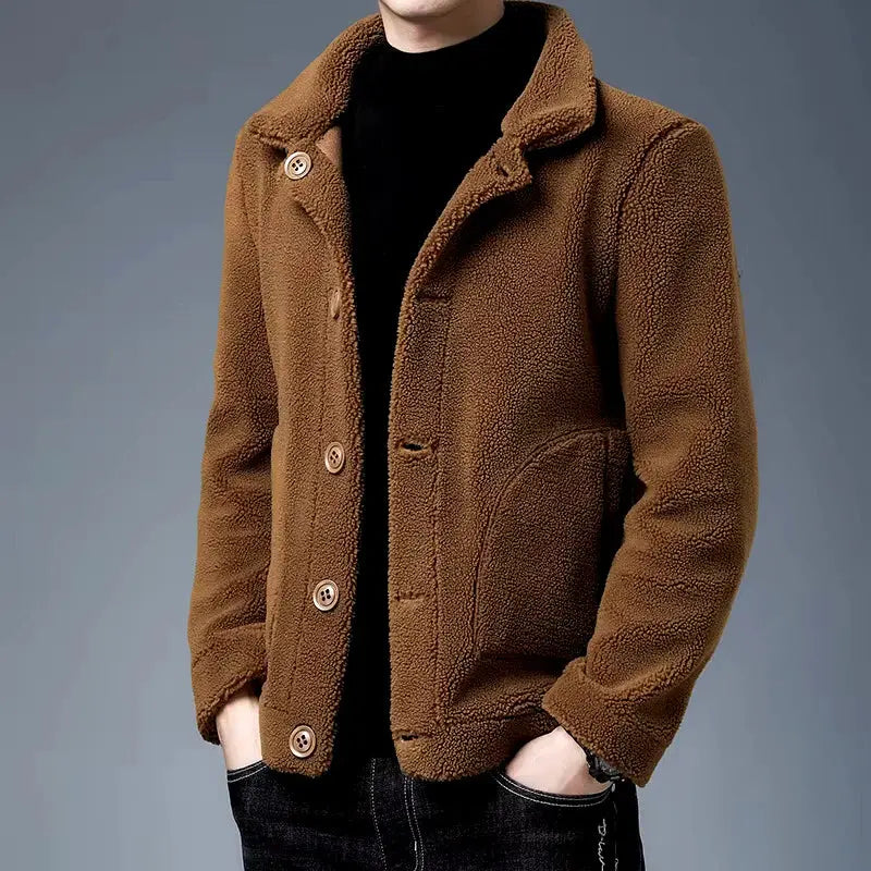 Manteau en fausse fourrure Design élégant