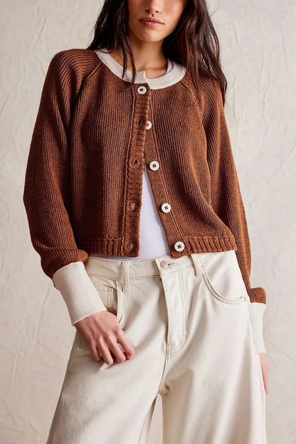 Cardigan long manches longues tendance pour femme