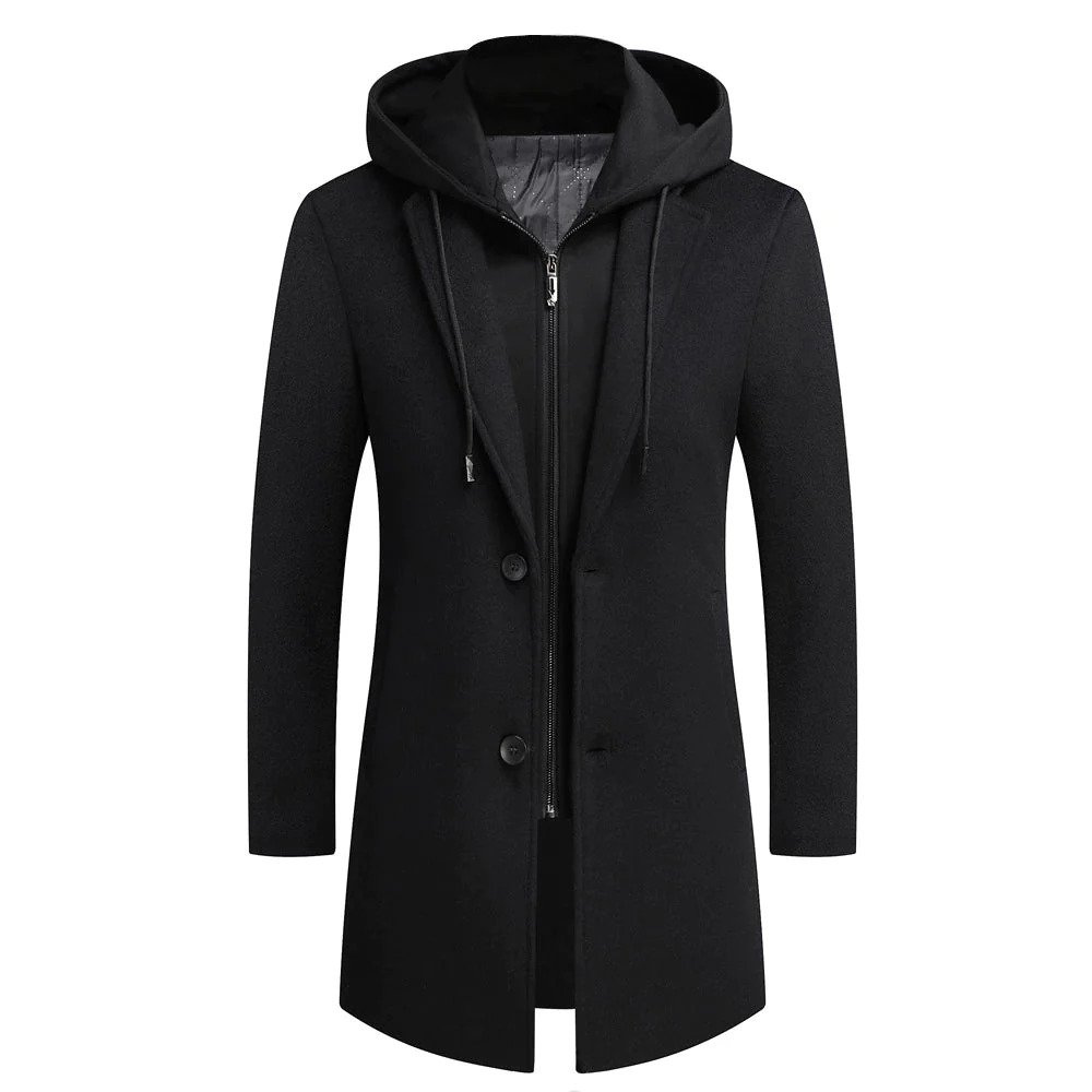 Manteau urbain gothique design foncé