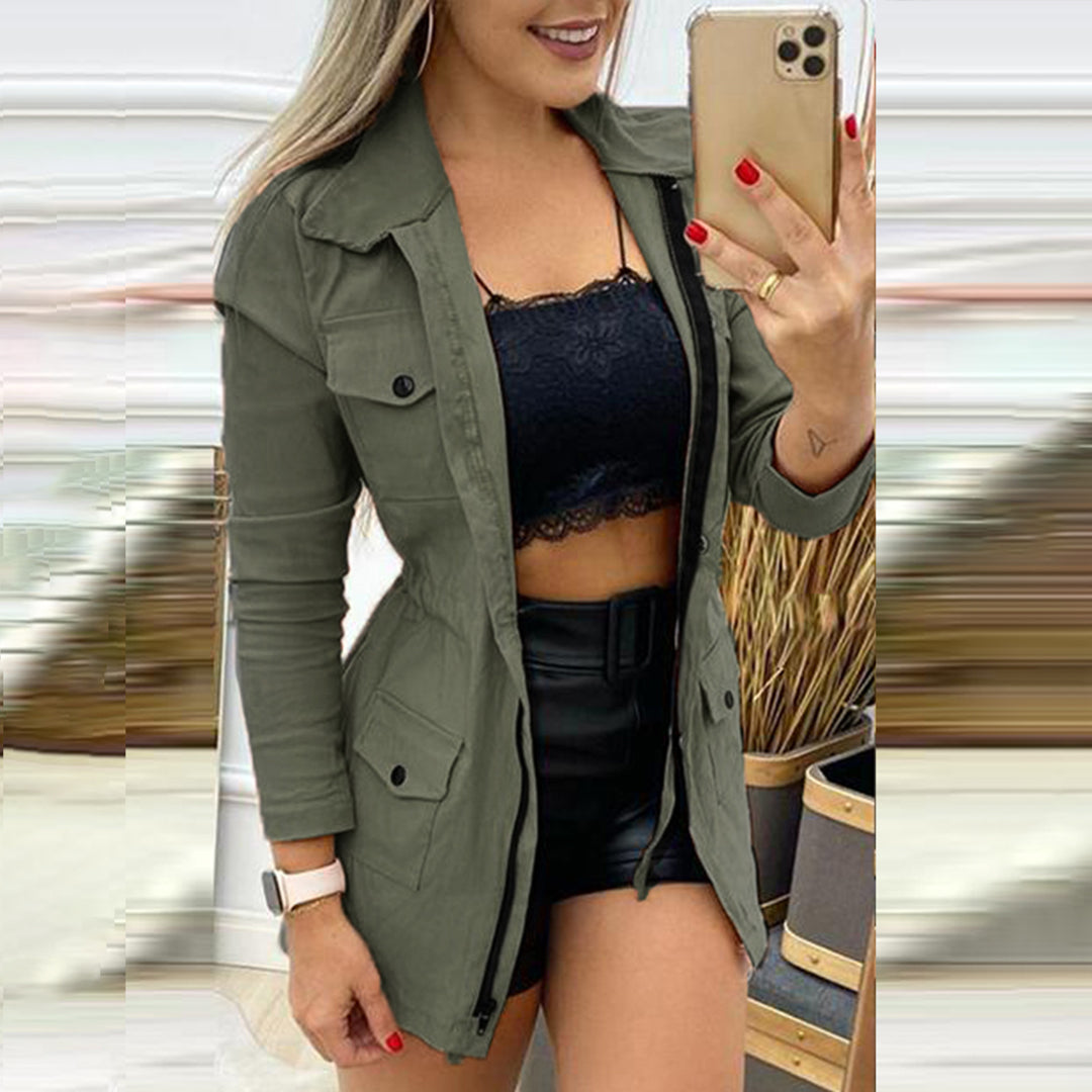 Veste d'automne élégante pour femmes moderne