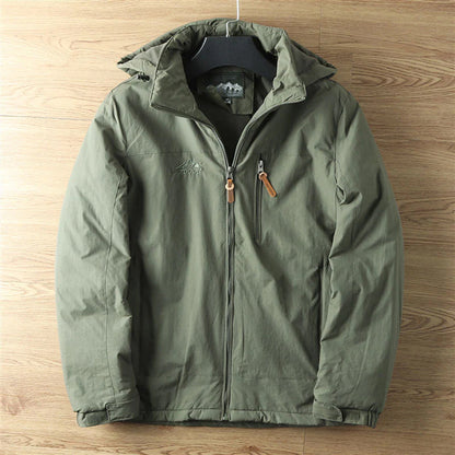 Veste d'extérieur pratique Déperlante Polaire Capuche