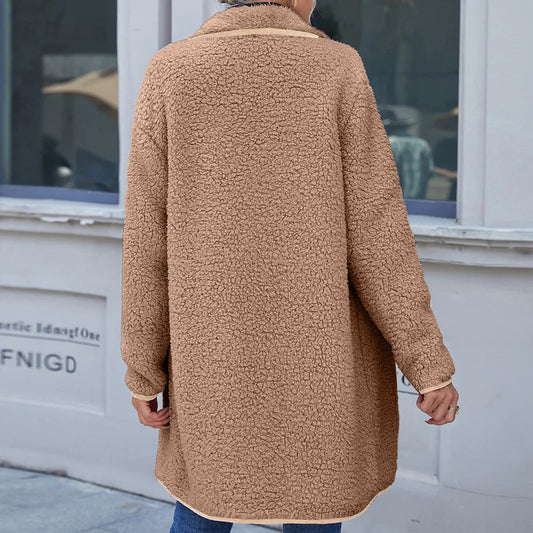 Elegante Winterjacke Damen Warm - IdealeKleiden