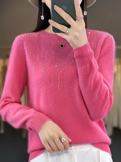 Pull scintillant pour femme chaud et tendance