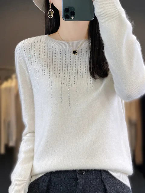 Pull scintillant pour femme chaud et tendance