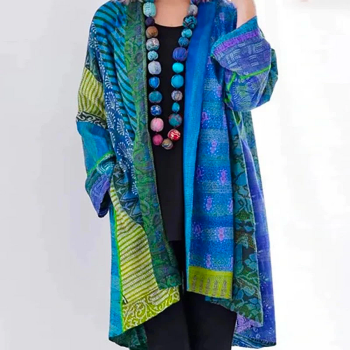 Gilet Femme Style BohèmeCoupe ample