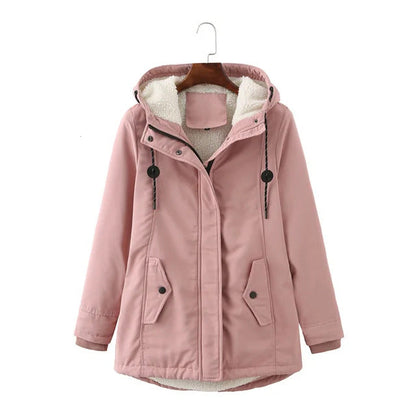 Manteau à capuche femme Hiver Chic & Intemporel