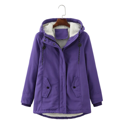 Manteau à capuche femme Hiver Chic & Intemporel