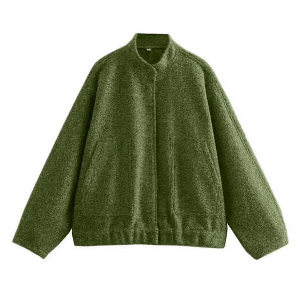 Bomber oversize femme