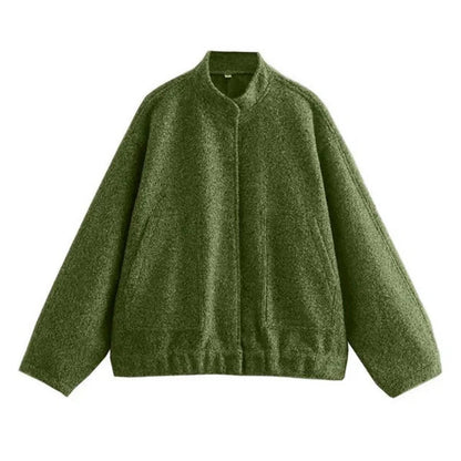 Bomber oversize femme