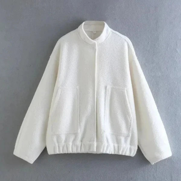 Bomber oversize femme
