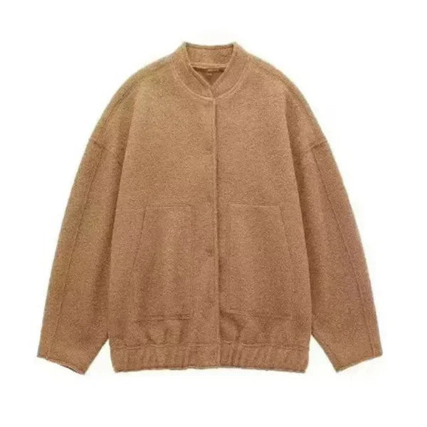 Bomber oversize femme