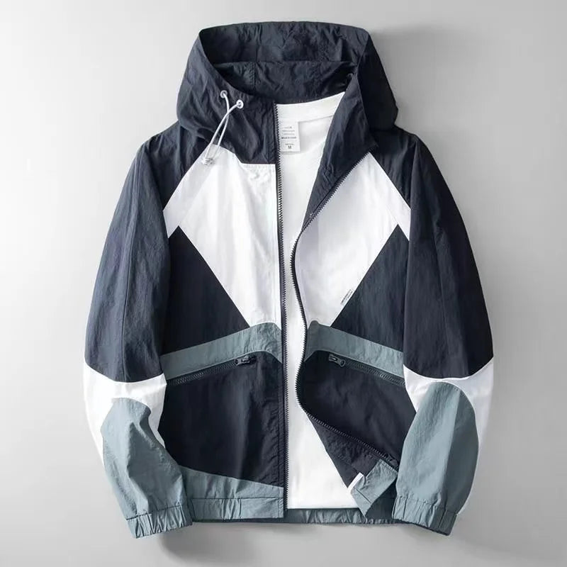 Coupe-vent pratique de style imperméable