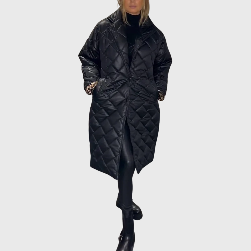 Veste d'hiver élégante pour femme rembourrée chaude