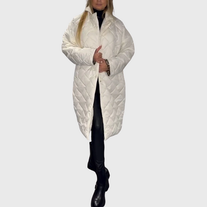 Veste d'hiver élégante pour femme rembourrée chaude