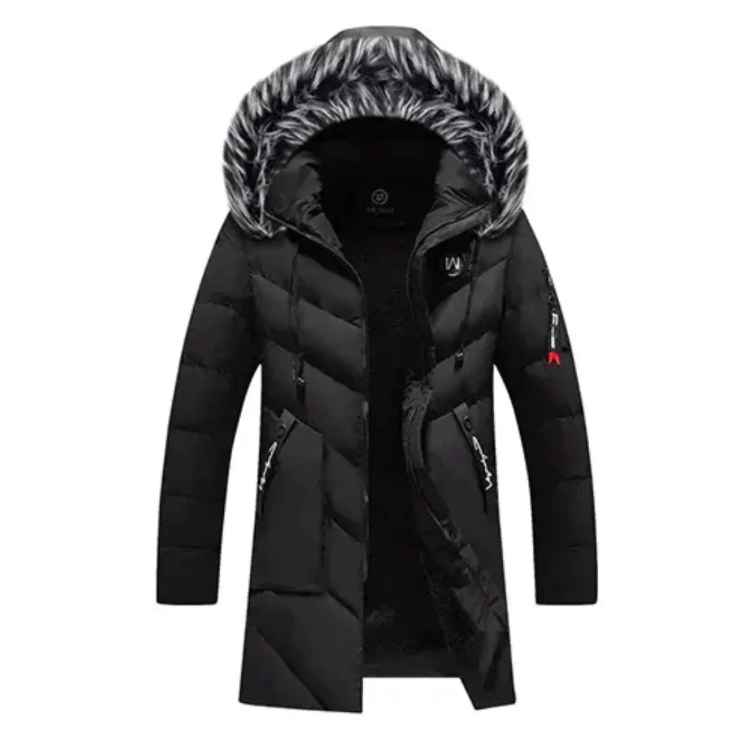 Veste d'hiver homme à capuche légère isolée