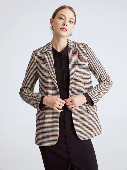 Veste chic en tweed pour femme