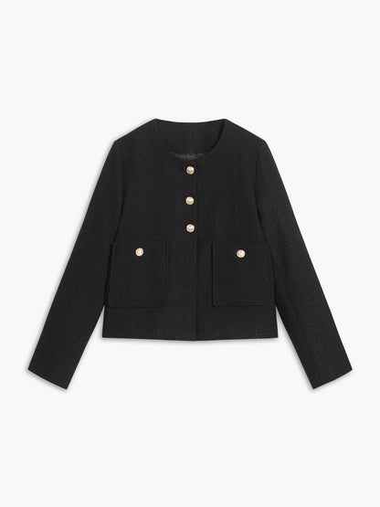 Veste en tweed élégante Design raffiné