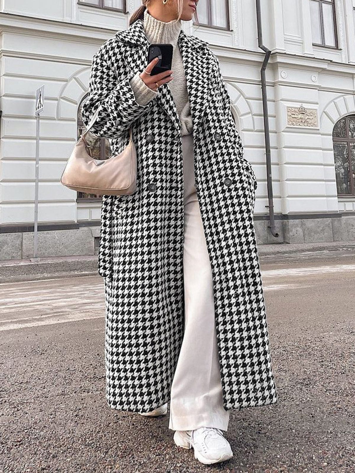 Manteau d'hiver oversize pour femme