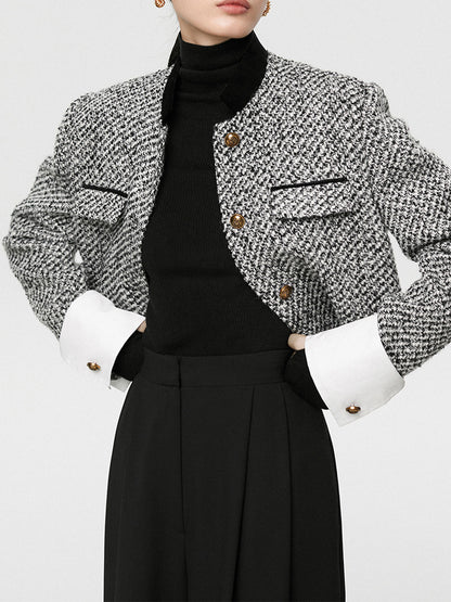 Blazers en bouclé élégants pour femme