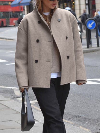 Veste d'hiver tendance grandes tailles coupe ample