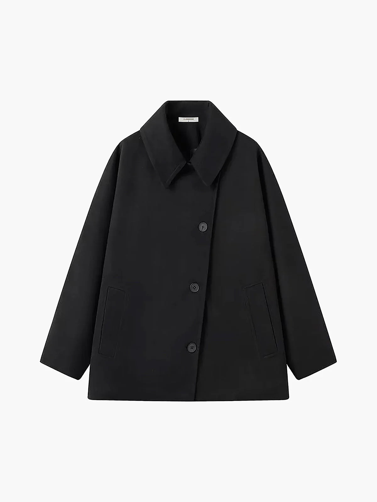 Manteau oversize femme à boutons - Manteau d'hiver tendance