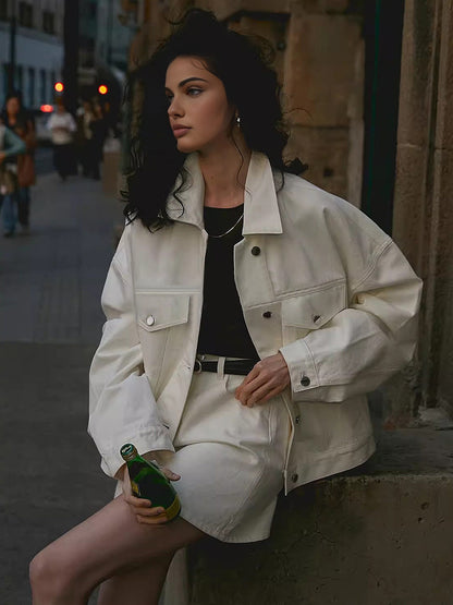 Veste polo confortable en coton