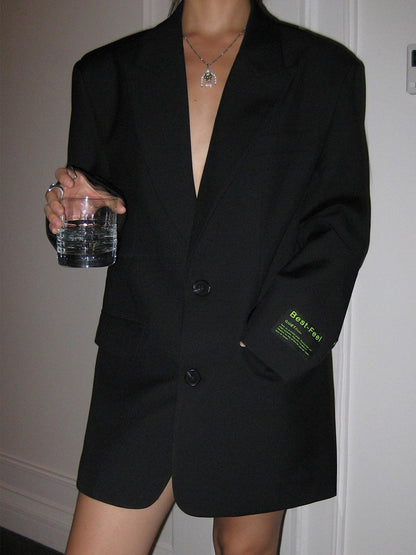 Blazer élégants pour femmes, coupe oversize classique
