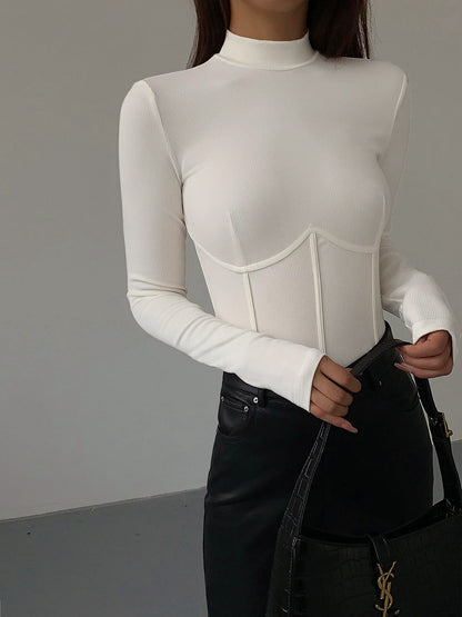 T-shirt élégant pour femme coupe slim