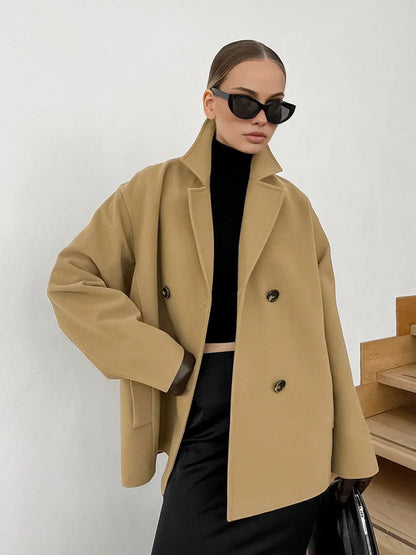Écharpe femme taupe chaude élégante